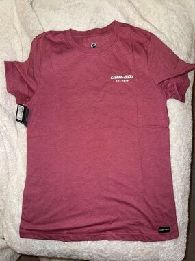 Can-Am Heritage tee size small rose